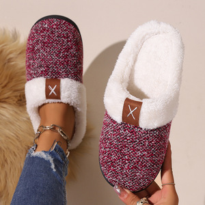 New Arrivals Ideas Design Indoor Outdoor Winter Plush for <b>Slippers</b> Home Comfortable Logo New Fruit With Custom Logo No Minimum - Product Image 1