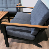 Higold Moderne Pelouse Imperméable Meubles Autre Facilité Canapé Arabe Mobilier D'extérieur Direct Ensemble Contemporain Teck Jardin Canapé Corde