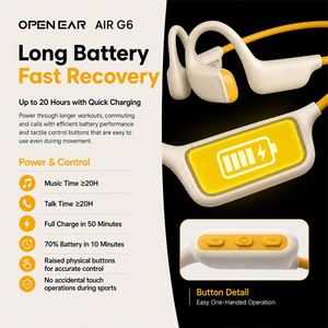Auricolari Bluetooth Wireless con Supporto per Telefono, Cancellazione Attiva del Rumore, per Giochi Mobile - Product Image 3