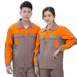 <span class=keywords><strong>Professionnel</strong></span> de qualité supérieure pur coton uniforme vêtements vêtements de travail couverture de sécurité tous les vêtements de travail - Product Image 1
