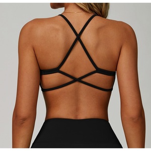 Sujetador deportivo sin costuras, orgánico, de tela tipo toalla, de secado rápido, con diseño de piel cosida, para atletismo, hecho en China - Product Image 2