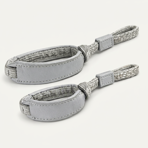 Cordon de sécurité personnalisé pour padel, cordon de poignet détachable, bande de protection en cuir PU gris, sangle de poignet pour l'exercice, confortable et universelle - Product Image 2