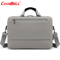 Venta Directa de Fábrica CoolBELL, Bolsa para Portátil de Gran Capacidad de 15.6 Pulgadas, Maletín Casual de Oficina, Bandolera, Funda Protectora