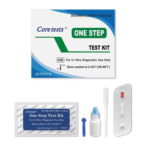 Kit <span class=keywords><strong>de</strong></span> Prueba Rápida <span class=keywords><strong>de</strong></span> <span class=keywords><strong>VIH</strong></span> 1+2 <span class=keywords><strong>de</strong></span> un Solo Paso, Cassette Autoadministrable para Uso Doméstico, Instrumento <span class=keywords><strong>de</strong></span> Análisis Clínico - Product Image 1