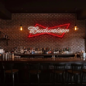 Tùy Chỉnh Neon <span class=keywords><strong>Budweiser</strong></span> Bia Thiết Kế Dấu Hiệu Cửa Hàng Biển Hiệu Cho Nhà Hoặc Thanh Trang Trí Nội Thất Quảng Cáo Ánh Sáng Hộp - Product Image 4