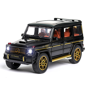 2020 nuovo prodotto G63 <span class=keywords><strong>1</strong></span>:<span class=keywords><strong>24</strong></span> modello di auto in scala 6 auto giocattolo pressofuse con porta aperta per bambini - Product Image 1