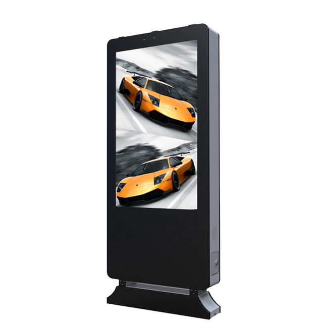 IP65 LCD Kiosk Outdoor Advertising Equipment,outdoor Digital Signage Kiosk,outdoor Display Kiosk with Car Charger