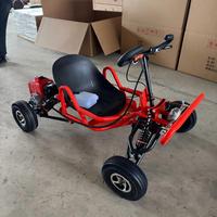 Kart à moteur à essence tout-terrain 90CC à deux temps pour adultes et adolescents