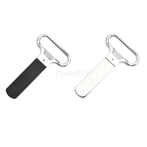 Portable Size Two Prong Cork Durable Stainless Steel Bottle Opener Wine cork puller Ah So Opener And Beer opener