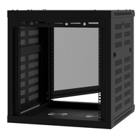 Cabinet professionnel personnalisé de châssis de bâti de boîtier de support de serveur portatif 12U avec la haute performance