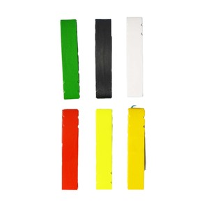 Custom <b>Pickleball</b> Racket Frame Protectors Solid Color Protective Strips For Training Three Packs From China - Product Image 1