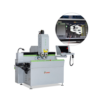 Routeur CNC à profilé JD-XA800-4 avec déplacement de 800 mm, système graphique Jingke (Taïwan), prise en charge de l'importation de fichiers DXF NC pour le traitement des cadres de fenêtres
