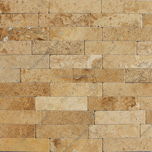 Baldosas de suelo de piedra caliza beige vintage de 10mm de espesor, baldosas de pavimentación de piedra caliza rodante para diseño gráfico de parquet al aire libre - Product Image 2