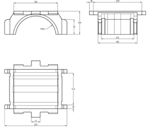 Adaptador de rodamiento de rodillo diario AAR para camión ferroviario Bogie - Product Image 5