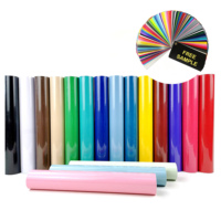 Vinilo Adhesivo Brillante y Mate Impermeable en Rollo para Corte a Color, Venta al por Mayor, con Muestra Gratuita
