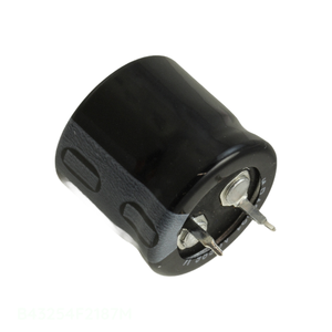 Condensateur à montage traversant (TH) en aluminium 180 µF 20 % 250 V, référence B43254F2187M – Distributeur agréé - Product Image 1