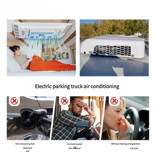Aire Acondicionado Portátil de 12V 24V para Auto, Camión, Autobús, Sistema de Refrigeración para Estacionamiento AC/DC - Product Image 2