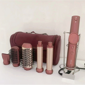 Kiwis 5 In 1 Hair Dryer With Attachments Negative Ion Hot Cold Air Constant Temperature For Home Use - Product Image 1