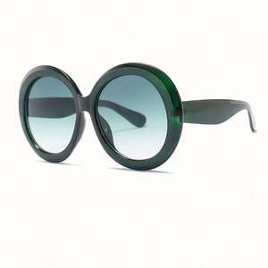 Newest Fashion Unique Custom Logo Large <b>Frame</b> <b>Sunglasses</b> for Ladies UV400 Oversized <b>Round</b> Women <b>Sunglasses</b> 2021 - Product Image 4