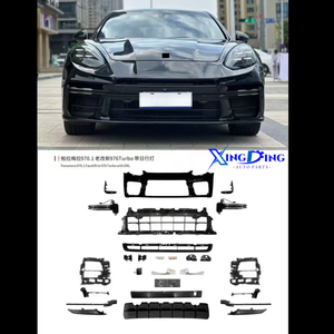 <span class=keywords><strong>Porsche</strong></span> <span class=keywords><strong>Panamera</strong></span> 970 de <span class=keywords><strong>Segunda</strong></span> <span class=keywords><strong>Mano</strong></span> Más Vendido, Actualizado a 976 con Parachoques Delantero y Rejilla, Faros Delanteros, Etc. Set. - Product Image 1