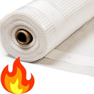 Toile de protection ignifuge de haute qualité pour l'utilisation dans la construction, avec <span class=keywords><strong>prix</strong></span> de gros, taille et logo personnalisés, peinture - Product Image 1