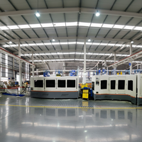 Línea de Producción Automática Controlada por PLC para la Fabricación de Vasos/Tazas Aisladas al Vacío, 50 kW, 1 Año de Garantía