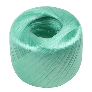 China Made PP PE Plastic Split Tear Film PP Twine Tying Rope Making Machine Tying Rope Production Line For Agriculture pack