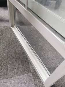 Fenêtres coulissantes verticales à guillotine en vinyle UPVC de fabrication chinoise, prêtes à l'emploi, avec joints d'étanchéité A+ résistants aux intempéries - Product Image 6