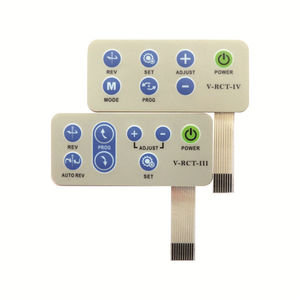 Clavier à membrane tactile de haute qualité avec force d'entraînement de commutateur de longueur de câble personnalisable <span class=keywords><strong>fixe</strong></span> pour la sérigraphie - Product Image 6