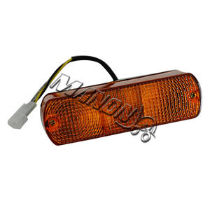 Feu indicateur d'avertissement LED Maitory 24V jaune IP65 en plastique durable pour clignotants de chariot élévateur - Product Image 1