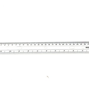 Regla de Plástico Transparente Recta de Alta Precisión de 30 cm, la Más Vendida de Fábrica, Ideal para Estudiantes y para Dibujar Líneas Rectas - Product Image 5