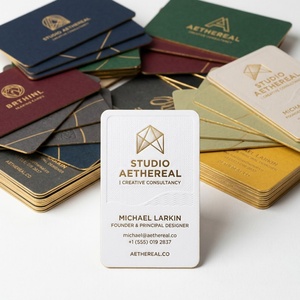 Certified Source Factory Personalized Digital Service for Business Cards Cardboard Custom Colors Thickness for Business - Product Image 1
