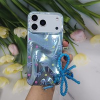Étui de téléphone portable IMD TPU+PC pour Iphone 11 12 13 14 15 16 17 Pro Max Air, pochettes pour téléphone Samsung Redmi avec bande