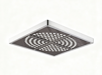 Système de cabine d'ascenseur moderne et durable en acier inoxydable, panneau de plafond décoratif pour hôtels et hôpitaux