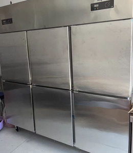 Congélateur vertical commercial SPM Réfrigérateur 6 portes en acier inoxydable - Product Image 5