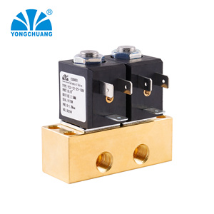 Yongchuang YCZ series ทองเหลืองสแตนเลส Manifold สําหรับกาแฟเอสเพรสโซ่ไอน้ําวาล์วขดลวดแม่เหล็กไฟฟ้า 24 V AC220V - Product Image 2