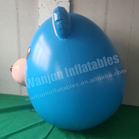 Nouvelle conception de haute qualité PVC géant gonflable balle costume gonflable eggy ours balle pour le fétichisme