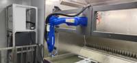 Robot de peinture au pistolet bleu haute précision et haute performance YASKAWA GP50, robot industriel en alliage d'aluminium avec protection IP30