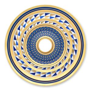 2019 nouveau bleu porcelaine royal <span class=keywords><strong>prestige</strong></span> dîner ensemble prix table à manger ensemble - Product Image 1