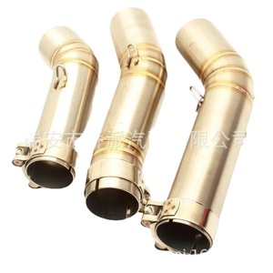ข้อต่อท่อไอเสียรถจักรยานยนต์ Qp Qiaopai สำหรับ Suzuki Gsxr1000 Sxs1000 Sv650 Gsxr750 Gsr400 Gsx250 พร้อมฉนวนกันความร้อน - Product Image 5