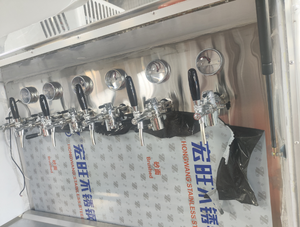 Tricycle électrique <span class=keywords><strong>de</strong></span> <span class=keywords><strong>1</strong></span>.8 mètres <span class=keywords><strong>de</strong></span> long avec boîte à bière réfrigérée Pedicab électrique à 3 roues - Product Image 3