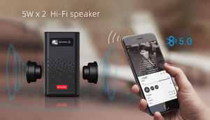 Ventes chaudes <span class=keywords><strong>BYINTEK</strong></span> <span class=keywords><strong>P20</strong></span> 4K 3D Android Smart Proyector WIFI Pico Mini Pocket Mobile pour Home Theater Portable LED DLP Projector - Product Image 2