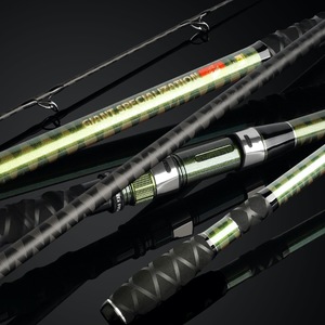 <span class=keywords><strong>Canne</strong></span> à pêche en fibre de carbone haute résistance pour la pêche en eau douce et en eau salée, 3 sections, 3,9 m, 4,2 m, 4,5 m, lancer long, spinning - Product Image 2