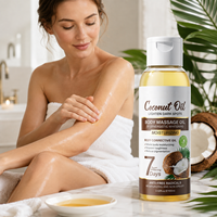 Huile Corporelle Naturelle Hydratante et Nourrissante pour Massage, à la Rose, au Curcuma, à la Vitamine C et à la Noix de Coco – Approvisionnement Direct Usine