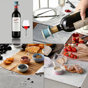 <span class=keywords><strong>Bouchon</strong></span> de bouteille de <span class=keywords><strong>vin</strong></span> ou de bière en silicone avec logo personnalisé, design <span class=keywords><strong>sous</strong></span> <span class=keywords><strong>vide</strong></span> pour une utilisation en cuisine - Product Image 3