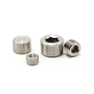 Pipe Fittings In China Stainless Steel Hexagon Plug Stainless Steel Pipe Fitting