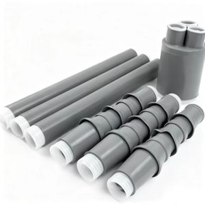 Soğuk Shrink silikon kauçuk üç çekirdekli 10kV yüksek gerilim açık yüksek sıcaklık kablo terminali kiti - Product Image 1