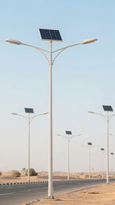 Lampu Jalan tenaga surya terpisah IP65 pemasangan mudah Tidak kabel yang diperlukan untuk jalan persegi taman jalan raya penggunaan luar ruangan - Product Image 5