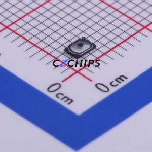 1TS028A-1000-0600-CT Tactile Switch SMD,1.9x2.8mm Switch Single Pole Single Throw Round Button 1N Vertical Mount - Product Image 1