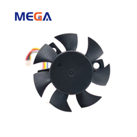 Kipas pendingin PWM Motor tanpa sikat DC 60*60*25mm, banyak digunakan untuk pelembab, kompor induksi